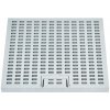 B125 LIKOV plastový s madlom 550 x 550 mm sivý