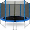 Aga SPORT PRO Trampolína 305 cm modrá + ochranná sieť + rebrík