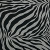 Dekoračná látka šedo-čierna zebra, š.275