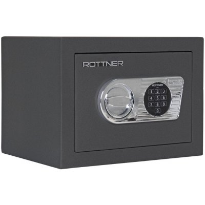 Rottner Toscana 26 EL nábytkový elektronický trezor antracit | Elektronický zámok | 37 x 28 x 28 cm