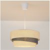 Brilagi - Závesný luster na lanku TRIO 1xE27/60W/230V pr. 40 cm krémová/sivá 8590828052531 + záruka 3 roky zadarmo