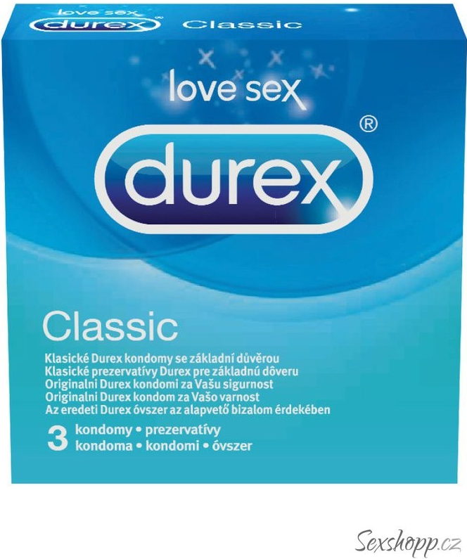 Durex Classic 3 ks od 1,25 € - Heureka.sk
