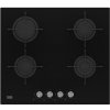 Beko HILG 64220 S varná deska Černá Vestavěné Plynový 4 zóna/zón