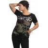 Yakuza dámske tričko Hidden Curved Crew Neck GSB 27119 black Farba: čierna, Veľkosti dámske: XS