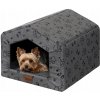 Doggy búda pre psa sivá 50 cm x 46 cm