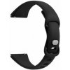Silikónový remienok slim čierna 22mm