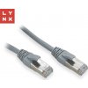 Lynx CS LX-FTP5E-0030-GREY FTP patch Cat5e PVC CCA 0,3m šedý 10ks