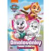 Omaľovánky A4 Labková Patrola, ružová
