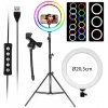 TFY MJ20 LED Kruhové svetlo RING LIGHT 20,5 cm, RGB, so statívom