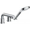 Hansgrohe Talis S - Trojotvorová vaňová batéria, chróm - 72416000