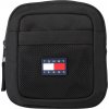 Crossbody taška Tommy Hilfiger TJM HYBRID REPORTER čierna,biela,modrá,červená