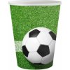 Papierové poháre s futbalovým motívom - 200 ml, 6 ks