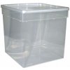 Plastové terárium BraPlast veľké 5.8 L 18.5x18.5x19 cm