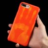 AppleKing tepelne citlivý termokryt so zachovaním odtlačku vašej ruky na iPhone 8 Plus/7 Plus – červený - možnosť vrátiť tovar ZADARMO do 30tich dní