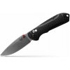 Vega Benchmade 565-1 MINI-FREEK malý vreckový nôž 7,6 cm, čierna, červená, uhlíkové vlákno, AXIS