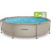 Bazén VIRTUFIT Round Swimmingpool 305 cm béžový
