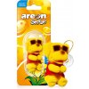 Areon Smile Toy Vanilla- žltý pes