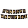 Wimex Papierová girlanda sada ,,HAPPY NEW YEAR,, 16 x 20 cm písmená + 5m šnú