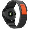 TECH-PROTECT NYLON remienok pre GARMIN FENIX 3 / 5X / 3HR / 5X PLUS / 6X / 6X PRO / 7X čierno/oranžový (9319456606805)