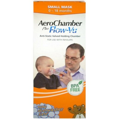 Trudell Medical AeroChamber Plus s maskou pre dojčatá