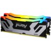 Kingston FURY Renegade/CUDIMM DDR5/ 48GB/ 8400MHz/ CL40/ 2x24GB/ RGB/ Black/ Silv (KF584CU40RSAK2-48)
