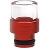 Microcig Drip Tip červený hliník sklo