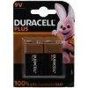 Duracell Batéria Plus Power MN1604 6LR61 9V-Block 2ks balenie