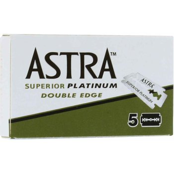 Astra Platinum žiletky 5 ks od 0,35 € - Heureka.sk