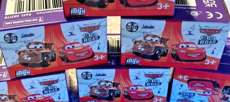 MATTEL Cars 3 Mini auta krabička s překvapením