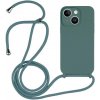 AppleKing silikónový kryt so šnúrkou pre iPhone 14 Plus - mentolový - možnosť vrátiť tovar ZADARMO do 30tich dní
