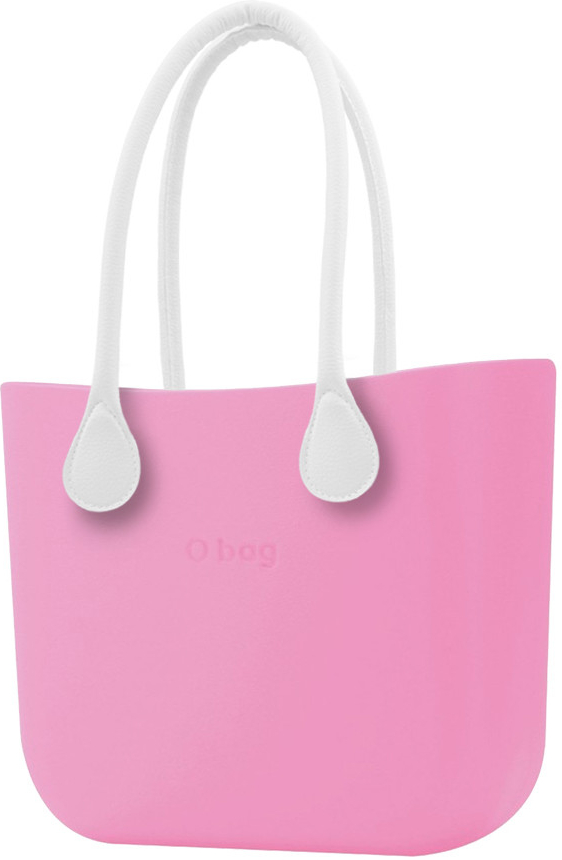 O bag kabelka pink s bielymi dlhými koženkovými rúčkami od 73,95 € -  Heureka.sk
