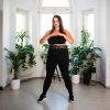 HMS HHW12 plus size čierna + zoštíhľujúci pás