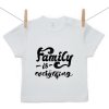 Boodyy Tričko s krátkym rukávom Family is everything 140 (9-10 rokov)