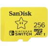 Pamäťová karta SanDisk Micro SDXC 256GB UHS-I U3 (V30) pre Nintendo Switch (100R/90W) (SDSQXAO-256G-GNCZN)