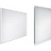 Nimco - Zrkadlo s LED osvetlením, 80x70 cm, hliník ZP 11003