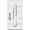 Splendoor Hliníkové vchodové dvere Moderno M410/P, biele, 110 Ľ