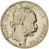 Stříbrná mince 1 zlatník František Josef I. Rakouská ražba 1888