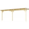 Drevená záhradná pergola WEKA 672 (5,4x3,7m)