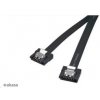 Akasa kabel Super slim SATA3 datový kabel k HDD,SSD a optickým mechanikám černý 50cm 2ks v balení AK-CBSA05-BKT2