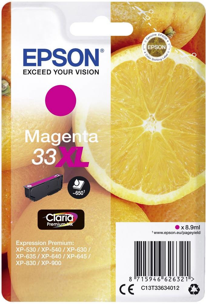 Epson 33XL Magenta - originálny