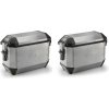 ALA36APACK2 pravý + ľavý kufor GIVI Trekker ALASKA celohliníkový strieborný (bočný), objem 2x36 ltr.