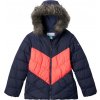 Dievčenská zimná bunda Columbia, ARCTIC BLAST JACKET tmavo modrá,lososová,sivá S