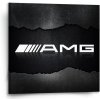 Sablio Obraz AMG čierna - 50x50 cm