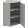 Policová skriňa Strong P, 80x115,2x40 cm, sivá/sivá