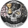 Strieborná minca 2 Oz Memento Mori 62,2 g