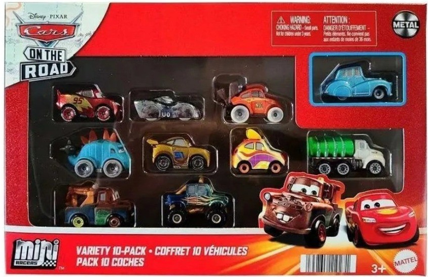 Mattel Cars 3 Mini auta 10ks HLV32