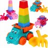 Teddies Sada na piesok 6ks auto