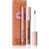 Makeup Revolution Lip Contour Kit Lover dlhotrvajúci matný tekutý rúž 3 ml + Lover ceruzka na pery 1 g kozmetická sada