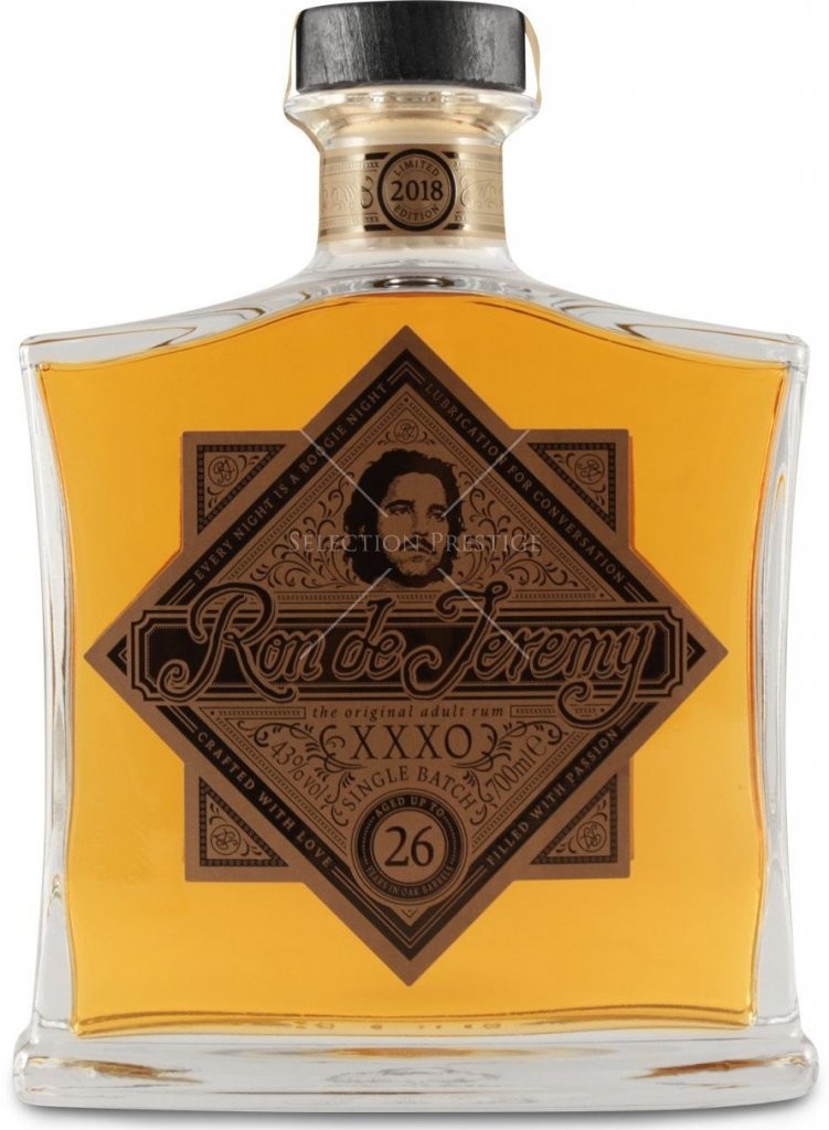 Ron de Jeremy XXXO 26y 43% 0,7 l (čistá fľaša)