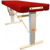 Prenosný elektrický masážny stôl Clap Tzu Linea Wellness Farba: PU - vínová (wine red), Rozmery: 192x75cm, Doplnky: sieťové napájanie od 192*75 cm | 29 kg | 13 farieb